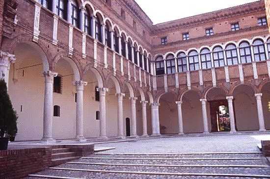 Palazzo Costabili, better known as Palazzo "Ludovico il Moro", home to Ferrara's National Archaeological Museum