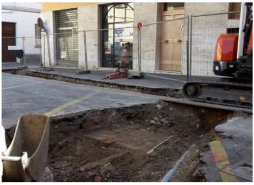resti struttura muraria
