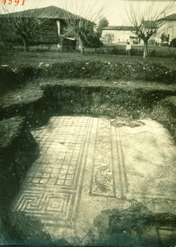 Gli scavi del 1933 a Claterna diretti da Salvatore Aurigemma (Archivio Fotografico SBAER)