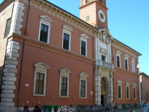 Palazzo Parasiso, sede della Biblioteca Ariostea di Ferrara