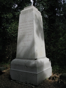 Monumento commemorativo dell'Ottocento dopo il restauro 2014