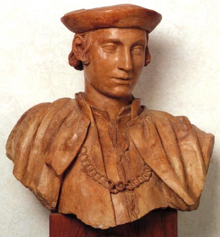 Antonio Begarelli. Busto di Lionello Belleardi. Galleria Estense, Modena