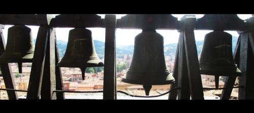 Le quattro campane del campanile di San Petronio