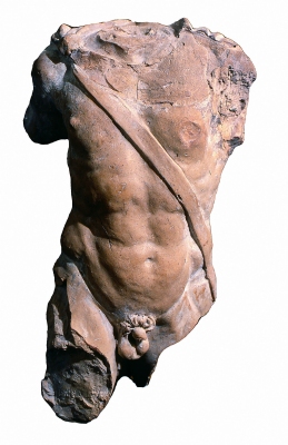 Torso fittile di guerriero da Ravenna, Museo Archeologico Nazionale di Ravenna (foto Roberto Macrì)