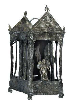 Tempietto miniaturistico con statuetta di Venere, fine I sec.a.C. (Museo Civico "della Nave Romana", Comacchio)