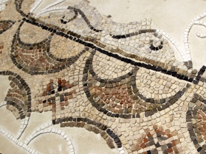 Particolare del mosaico pi piccolo (foto Manuela Guarnieri)