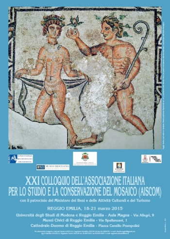locandina del XXI Colloquio AISCOM, Reggio Emilia 18-21 marzo 2015